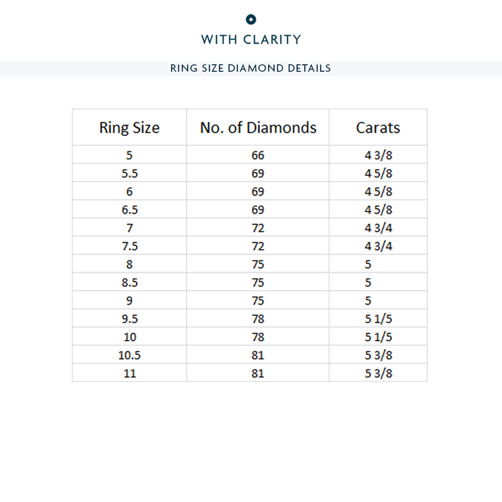 Marquise Split Prong Basket Eternity Ring with 18KT Yellow Gold / Natural / 4 3/4 Cut Diamond in 14KT Yellow Gold / Natural / 4 3/4 view 4
