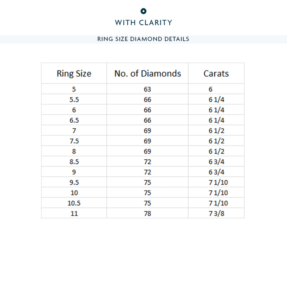 Marquise Split Prong Basket Eternity Ring with 18KT Rose Gold / Natural / 6 1/2 Cut Diamond in 14KT Rose Gold / Natural / 6 1/2 view 4
