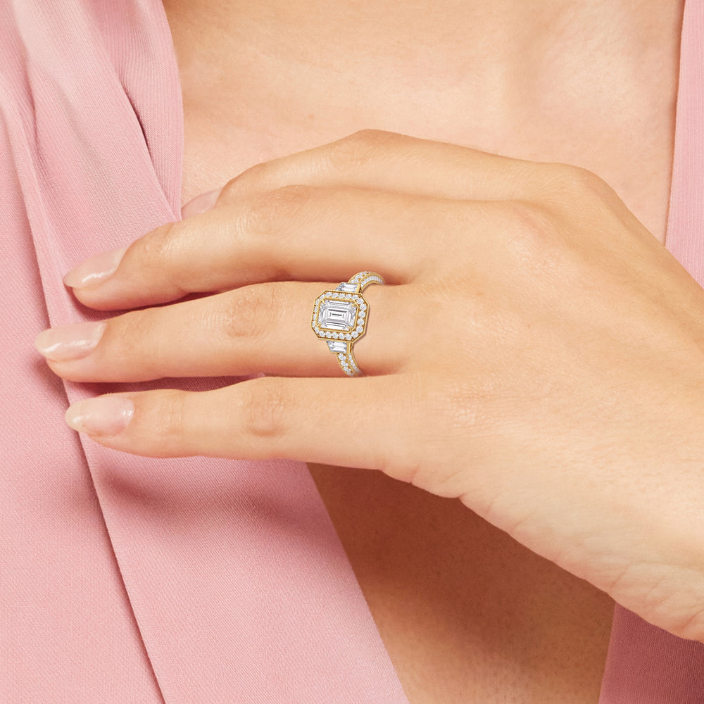 Model Wearing The Steinman Ring view