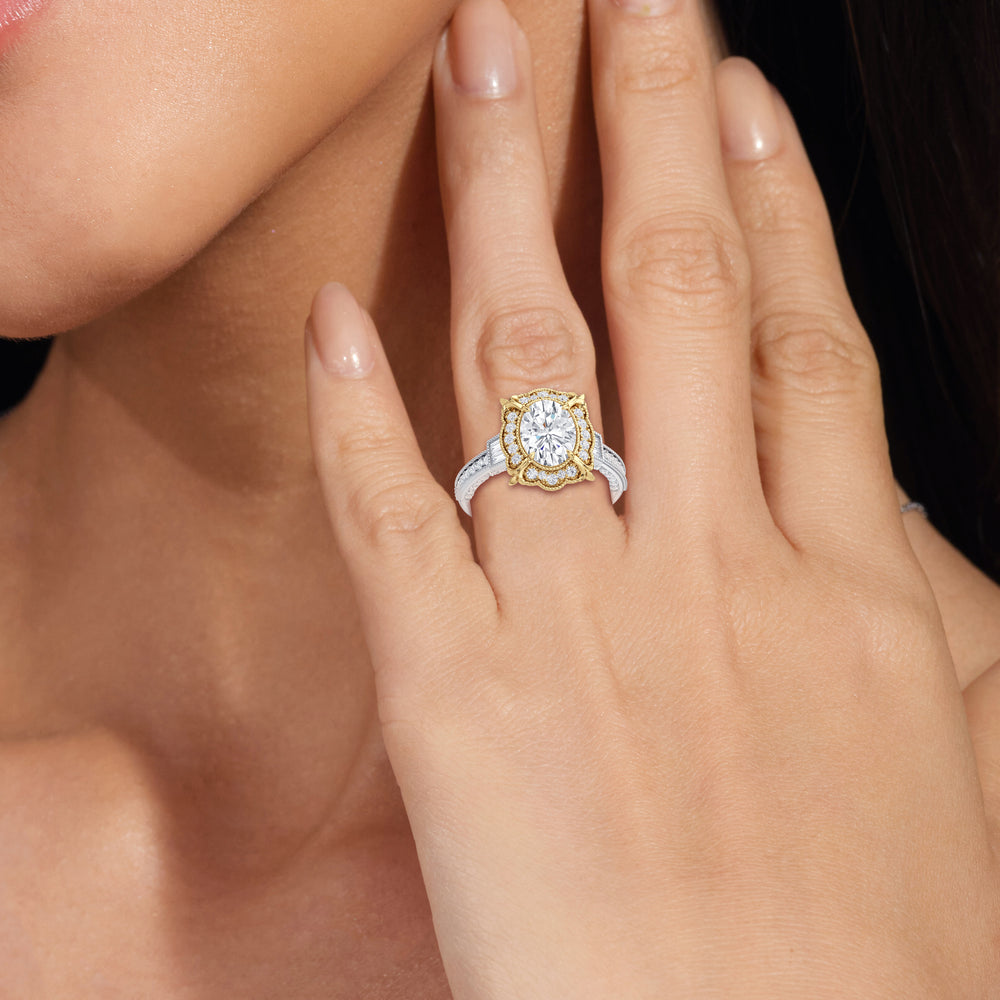 Model Wearing The Chrysler Ring view