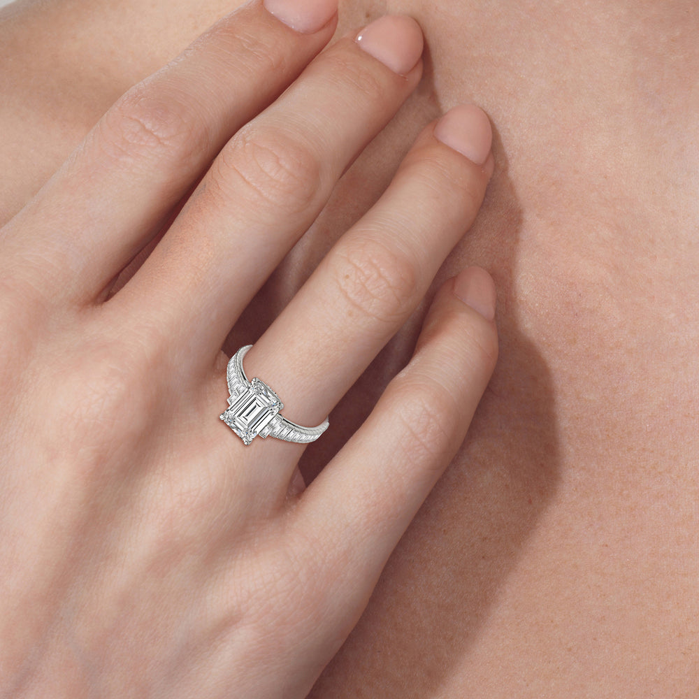 Model Wearing The Eastern Ring view