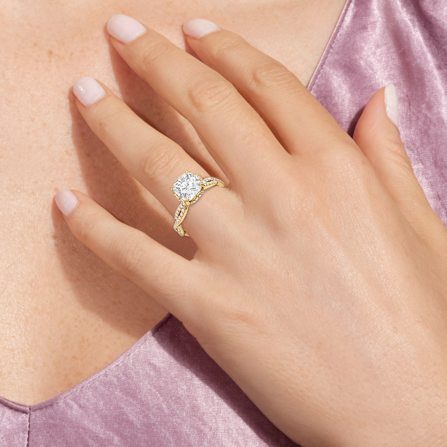 Model Wearing The Chrysler Apex Ring view