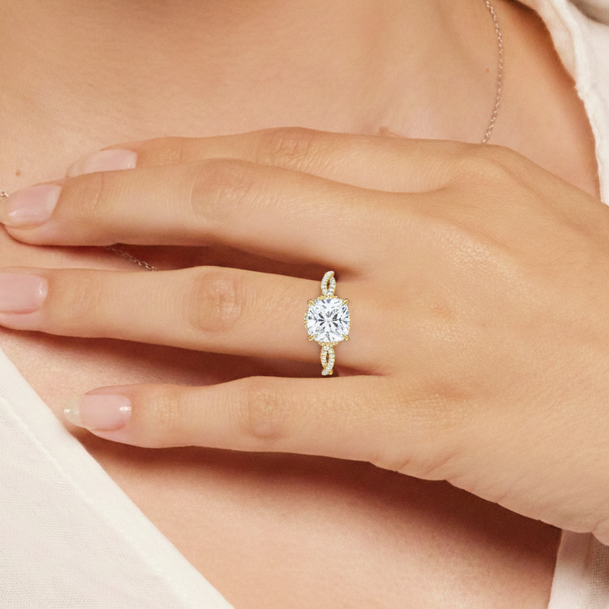 Model Wearing The Chrysler Apex Ring view