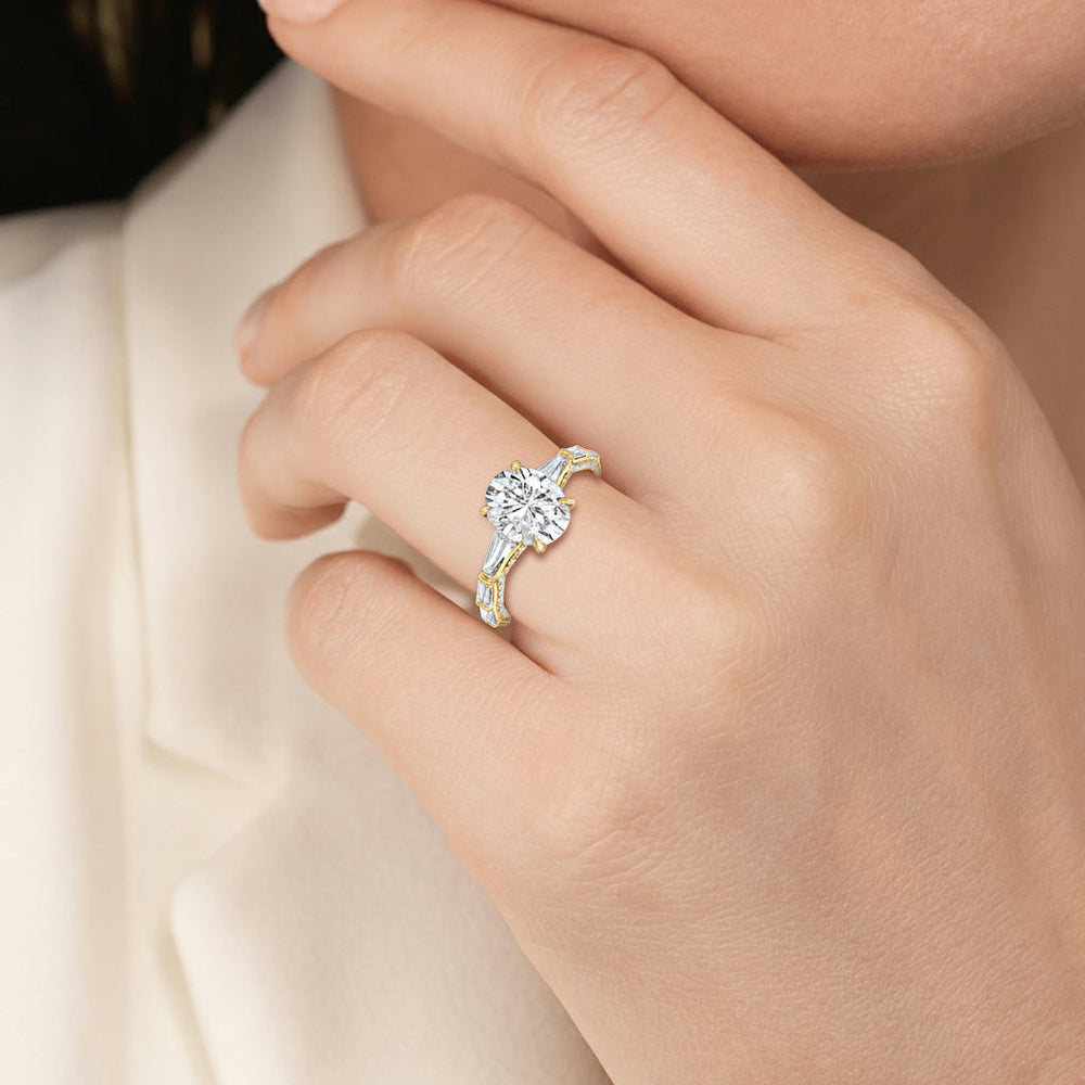 Model Wearing The Marlene Ring view