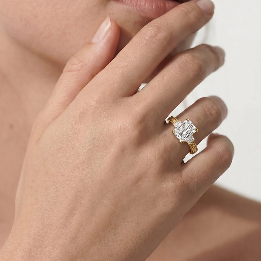 1503998-Engagement Ring with Oval Cut Diamond in 14KT Rose Gold view 3
