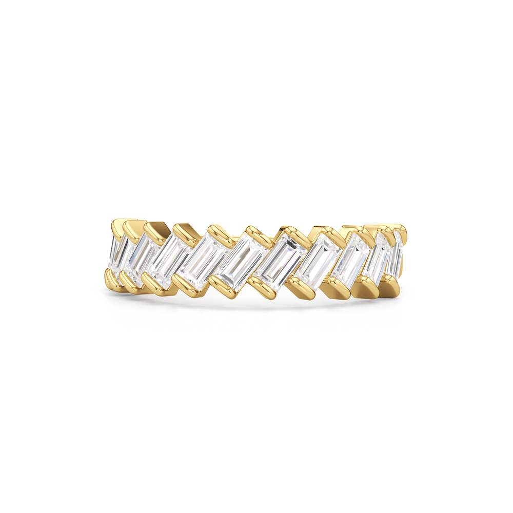The Caroline Ring with 14KT Yellow Gold / Lab / 1 Cut Diamond in 14KT Yellow Gold / Lab / 1 view 1

