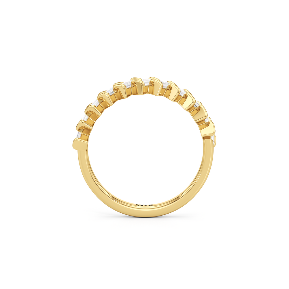 The Caroline Ring with 14KT Yellow Gold / Lab / 1 Cut Diamond in 14KT Yellow Gold / Lab / 1 view 2
