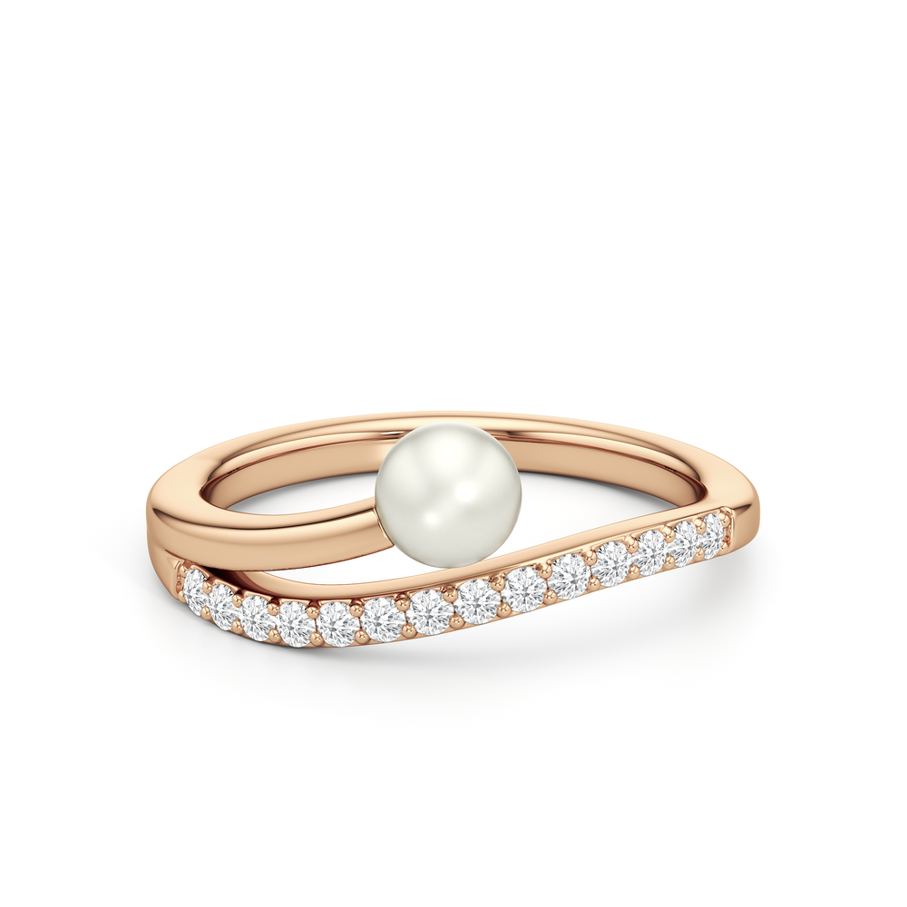 1576723-Ring with 14KT Rose Gold / Lab / 0 Cut Diamond in 14KT Rose Gold / Lab / 0 view 1
