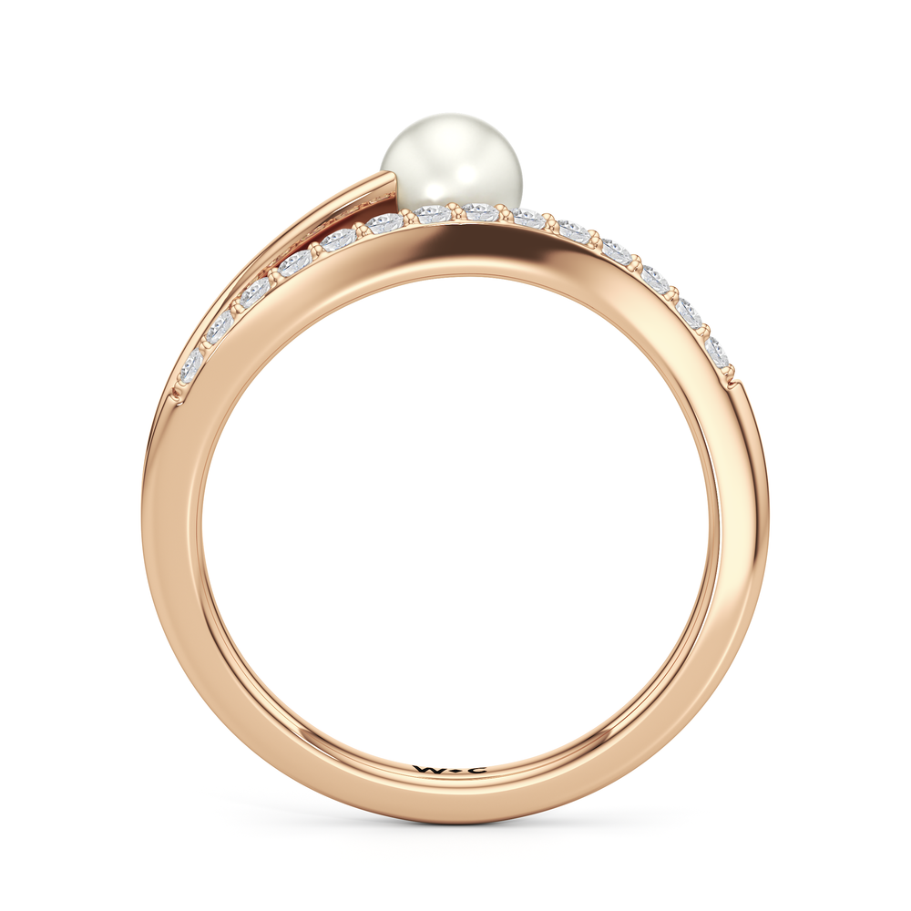 1576723-Ring with 14KT Rose Gold / Lab / 0 Cut Diamond in 14KT Rose Gold / Lab / 0 view 2
