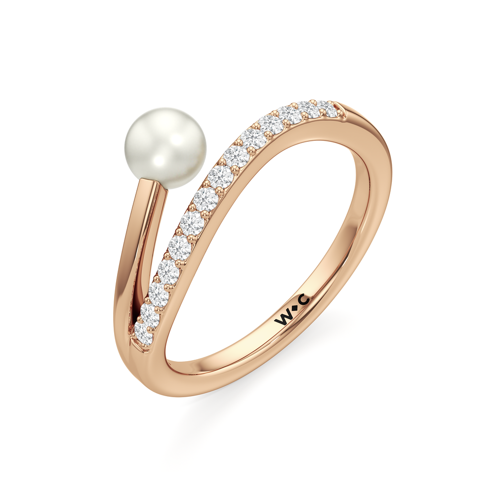 1576723-Ring with 14KT Rose Gold / Lab / 0 Cut Diamond in 14KT Rose Gold / Lab / 0 view 3
