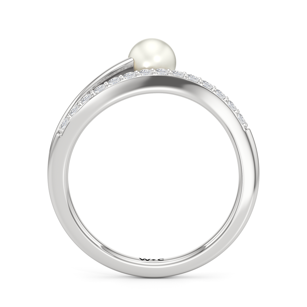 1576723-Ring with 14KT White Gold / Lab / 0 Cut Diamond in 14KT White Gold / Lab / 0 view 2
