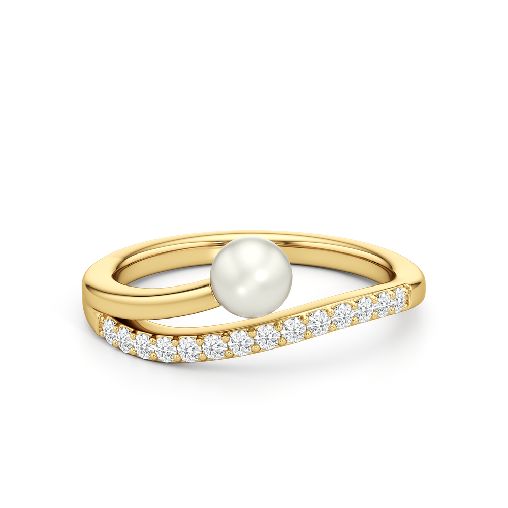 1576723-Ring with 14KT Yellow Gold / Lab / 0 Cut Diamond in 14KT Yellow Gold / Lab / 0 view 1
