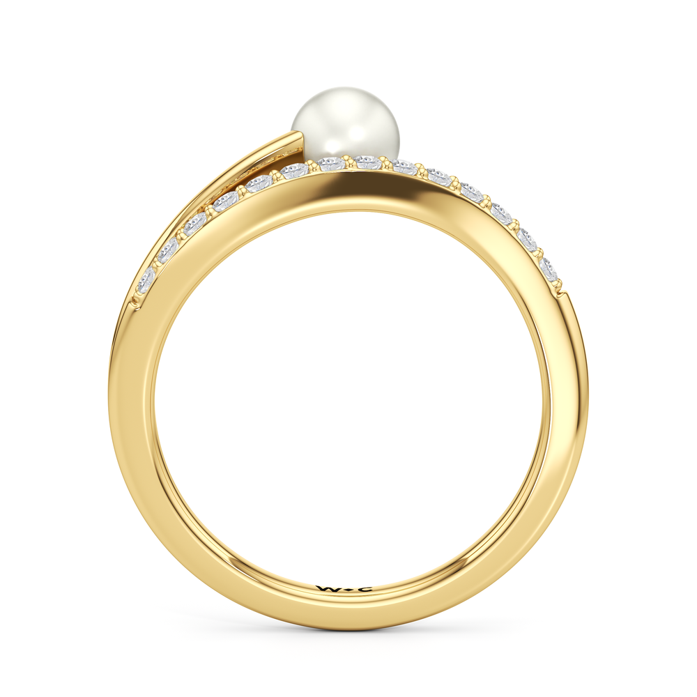 1576723-Ring with 14KT Yellow Gold / Lab / 0 Cut Diamond in 14KT Yellow Gold / Lab / 0 view 2
