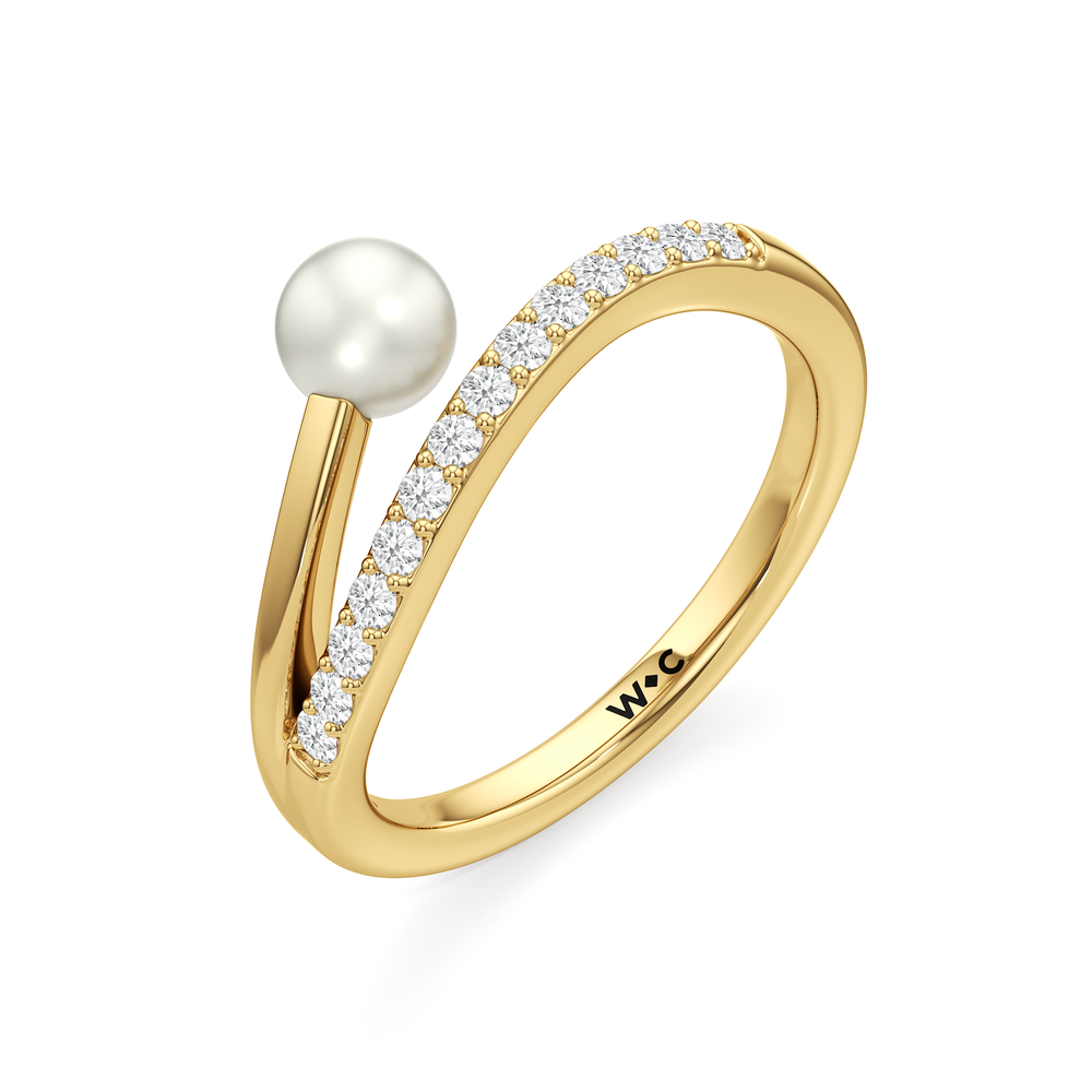 1576723-Ring with 14KT Yellow Gold / Lab / 0 Cut Diamond in 14KT Yellow Gold / Lab / 0 view 3
