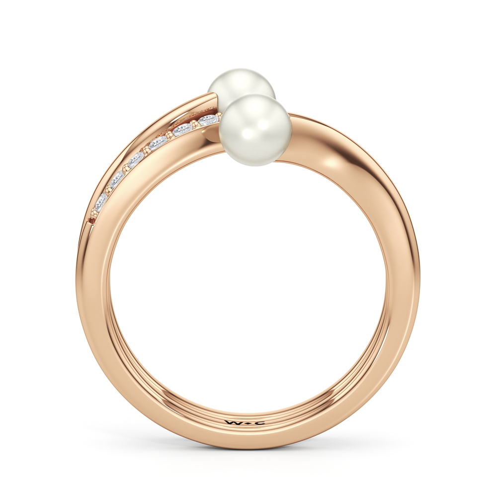 1576724-Ring with 14KT Rose Gold / Lab / 0 Cut Diamond in 14KT Rose Gold / Lab / 0 view 2
