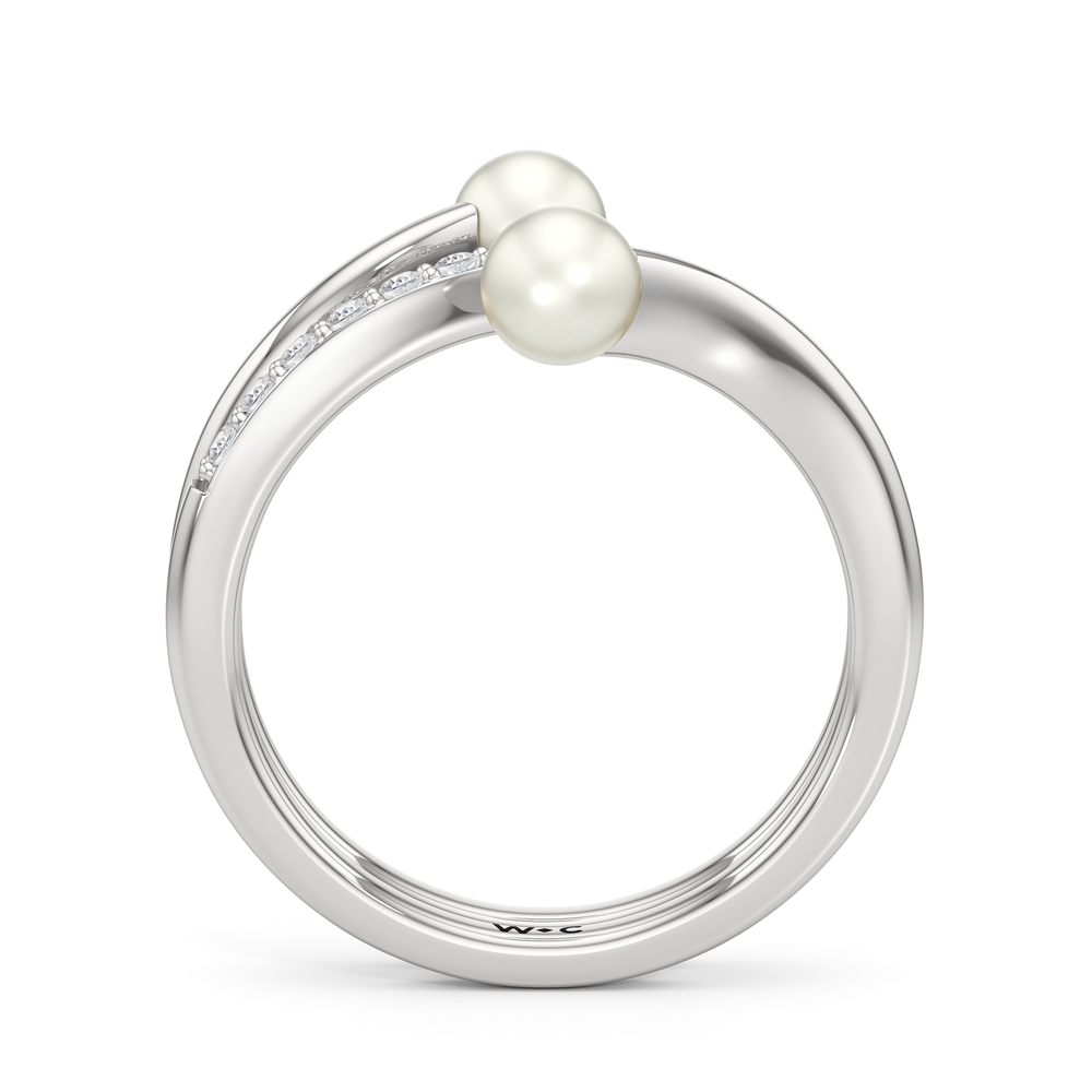 1576724-Ring with 14KT White Gold / Lab / 0 Cut Diamond in 14KT White Gold / Lab / 0 view 2
