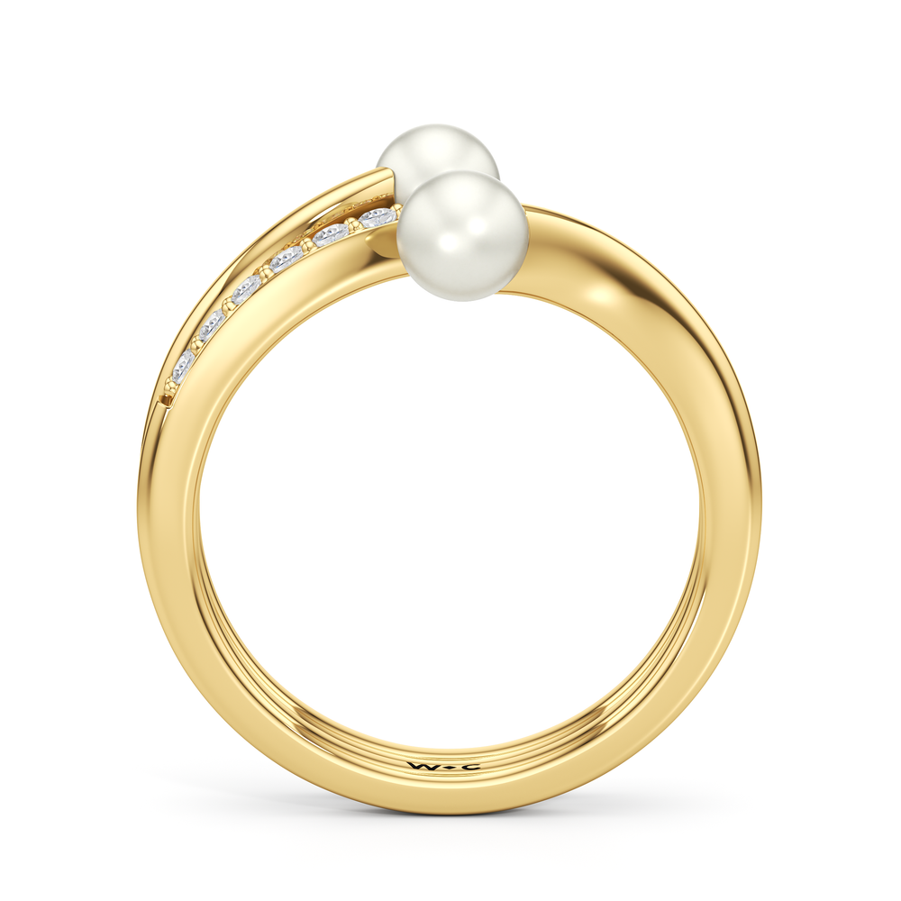 1576724-Ring with 14KT Yellow Gold / Lab / 0 Cut Diamond in 14KT Yellow Gold / Lab / 0 view 2
