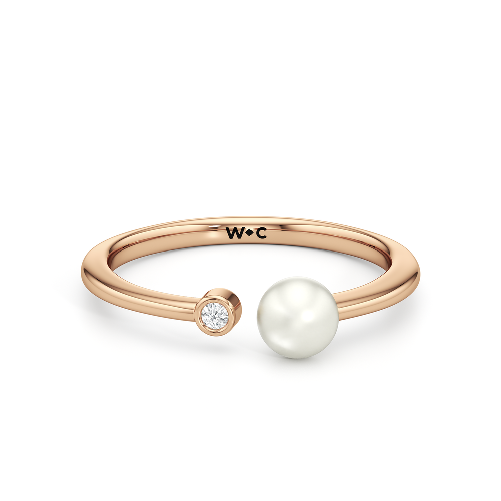 1576733-Ring with 14KT Rose Gold / Lab / 0 Cut Diamond in 14KT Rose Gold / Lab / 0 view 1
