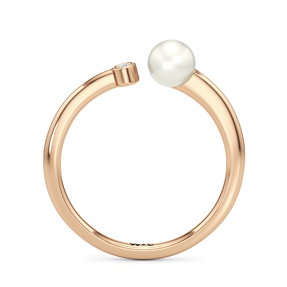 1576733-Ring with 14KT Rose Gold / Lab / 0 Cut Diamond in 14KT Rose Gold / Lab / 0 view 2
