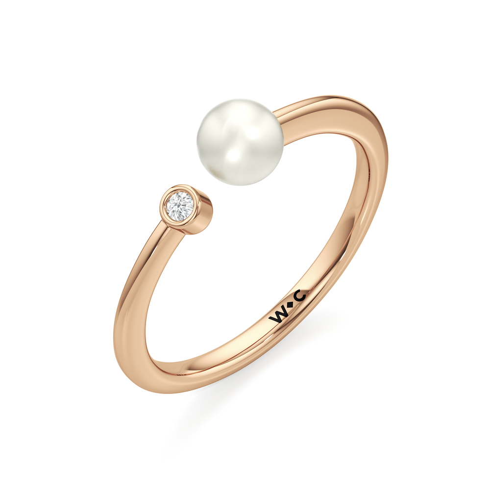 1576733-Ring with 14KT Rose Gold / Lab / 0 Cut Diamond in 14KT Rose Gold / Lab / 0 view 3
