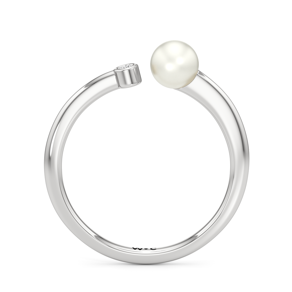 1576733-Ring with 14KT White Gold / Lab / 0 Cut Diamond in 14KT White Gold / Lab / 0 view 2
