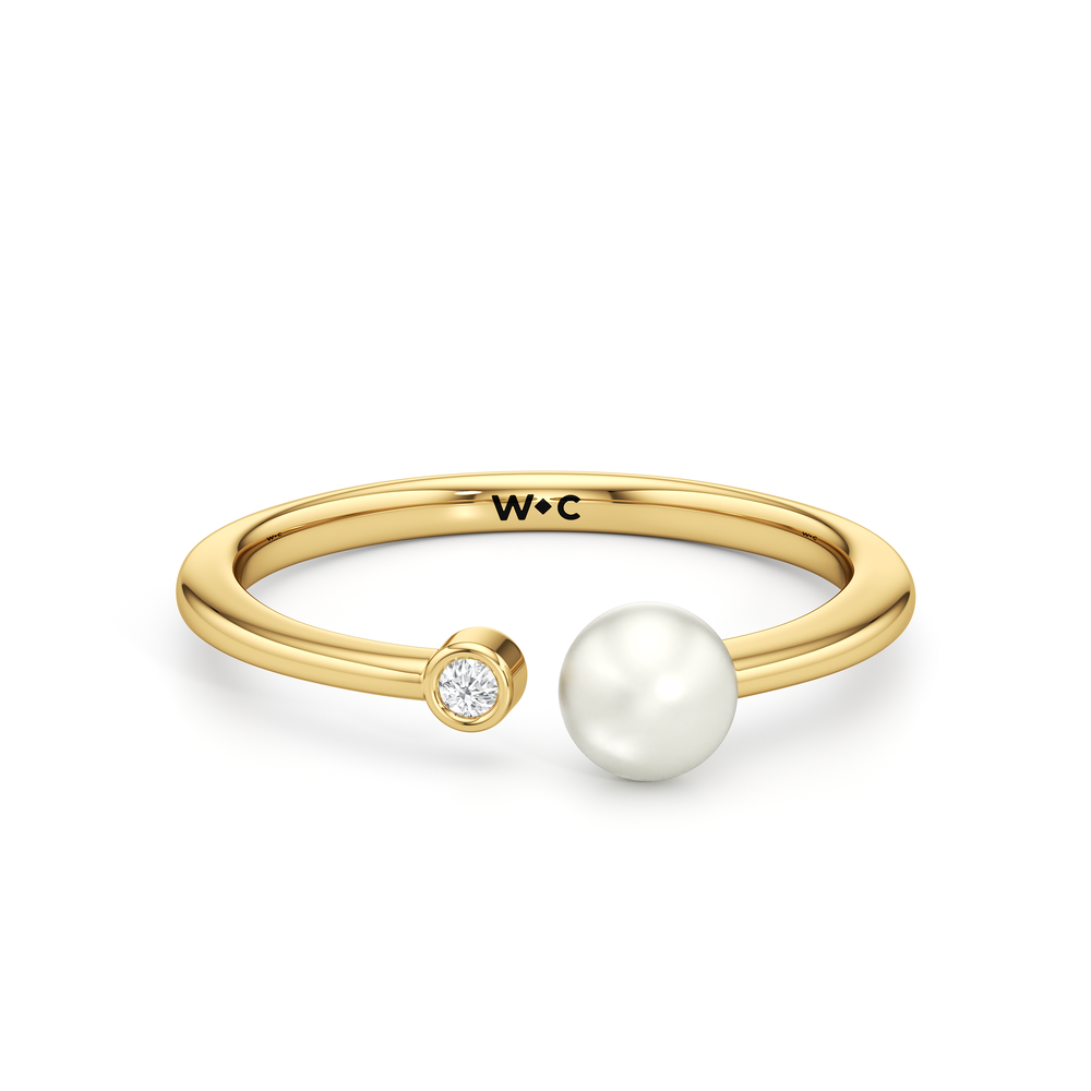 1576733-Ring with 14KT Yellow Gold / Lab / 0 Cut Diamond in 14KT Yellow Gold / Lab / 0 view 1
