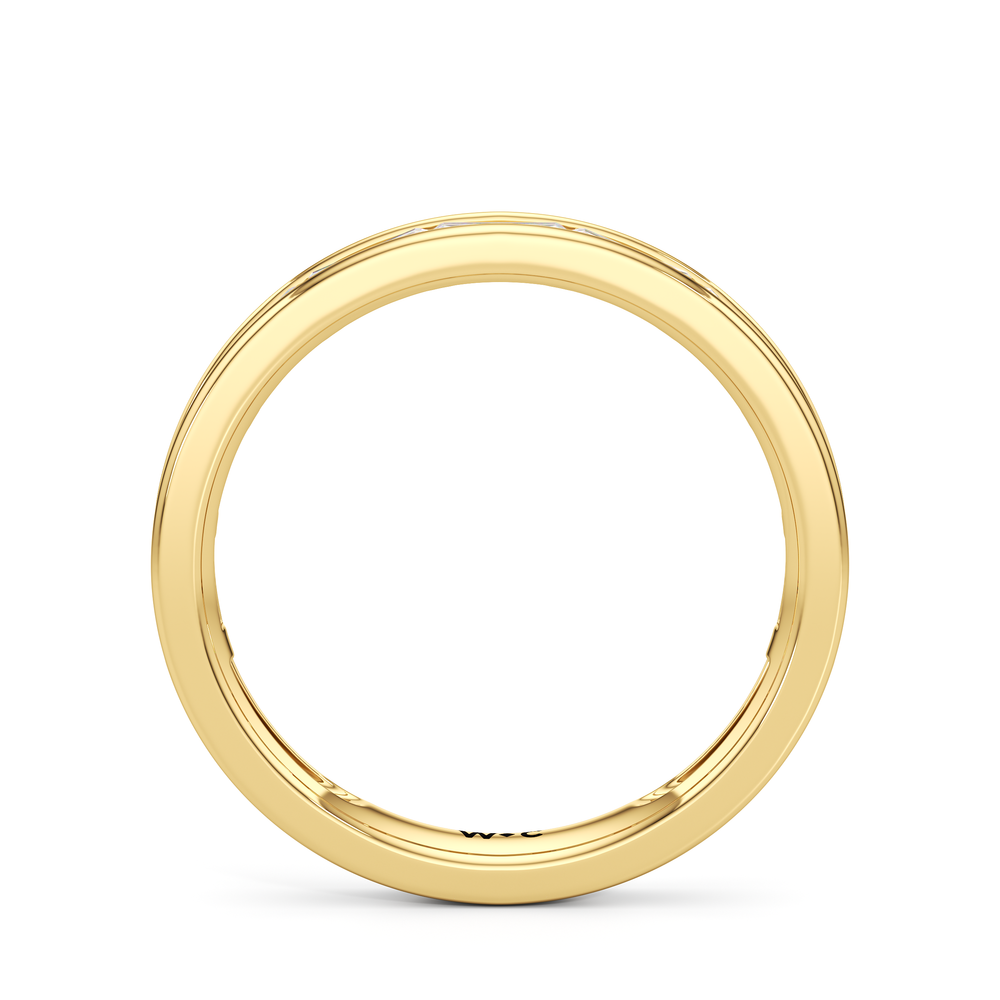 The Wren Baguette Ring with 14KT Yellow Gold / 1/3 / 6.5 Cut Diamond in 14KT Yellow Gold / 1/3 / 6.5 view 2
