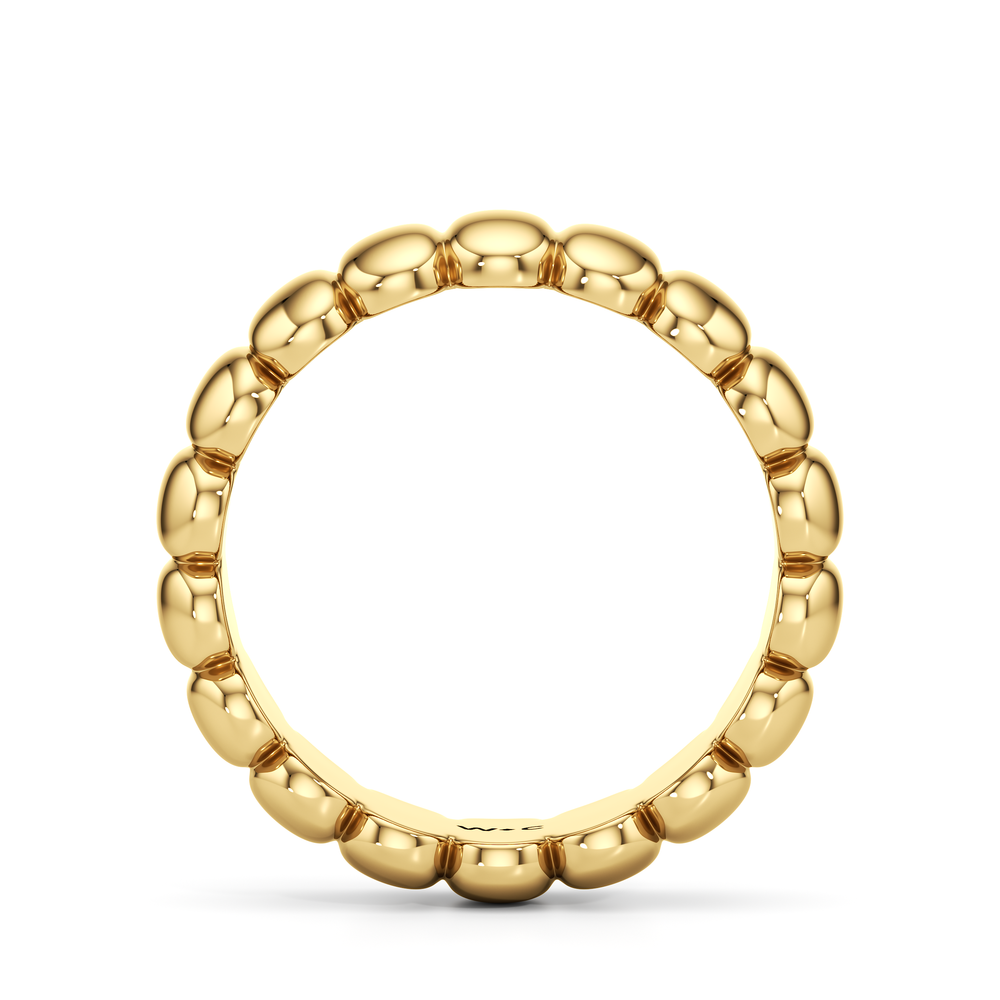 The Quinn Ring with 18K Yellow Gold Vermeil / 6 Cut Diamond in 14KT 18K Yellow Gold Vermeil / 6 view 4
