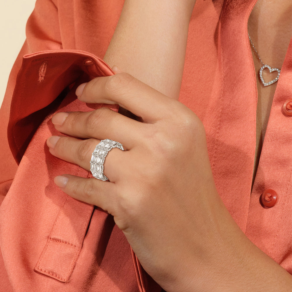 Model Wearing The Twombly Eternity Ring view