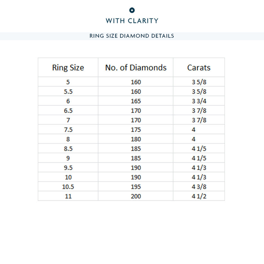 The Windsor Slim Eternity Ring with 18KT Rose Gold / Lab / 4 Cut Diamond in 14KT Rose Gold / Lab / 4 view 7
