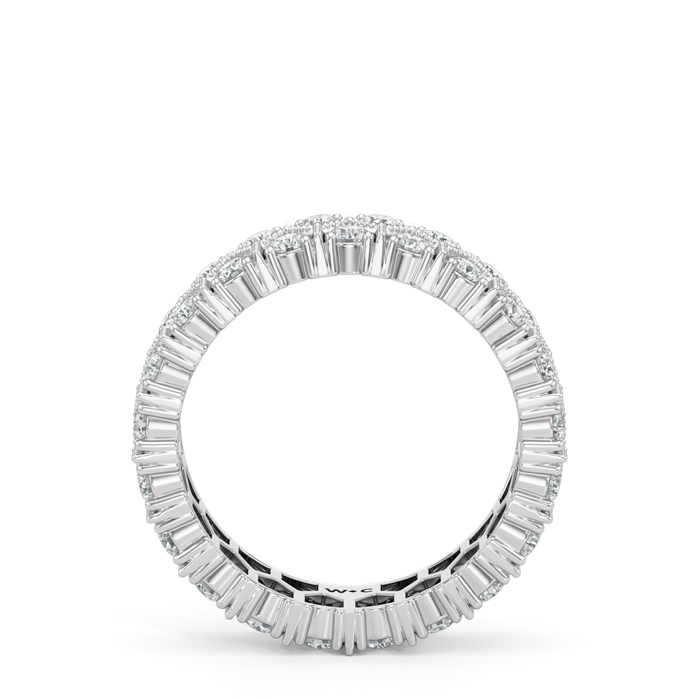 The Piscine Ring with Platinum / Lab / 1 9/10 Cut Diamond in 14KT Platinum / Lab / 1 9/10 view 3
