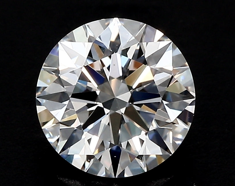 1.61 Carat Round Lab Diamond with  Cut Diamond in 14KT  view 1
