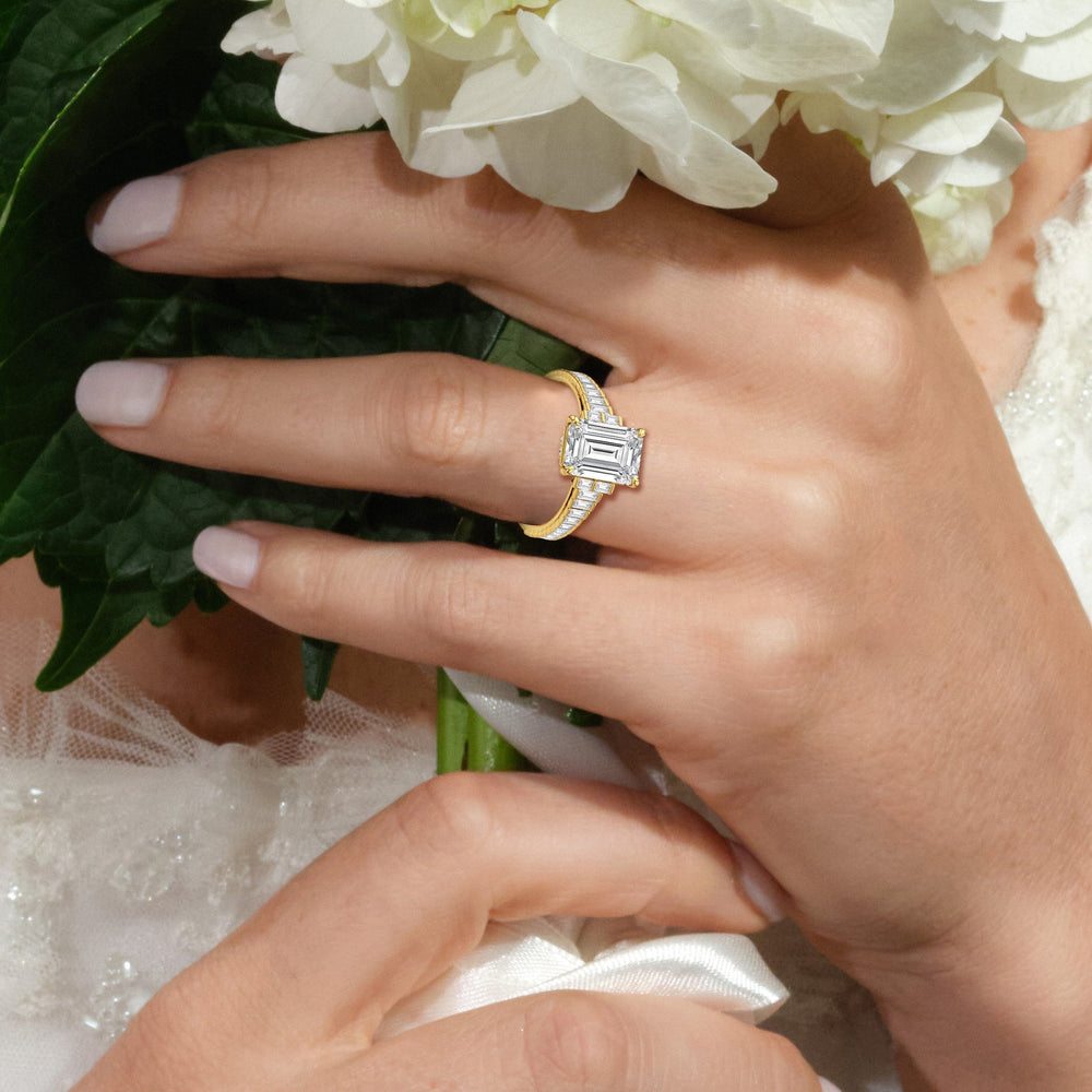 Model Wearing The Eastern Ring view
