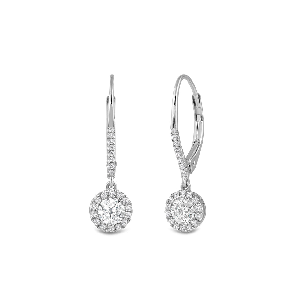 The Effortless Set with 14KT White Gold / Lab / 1 Cut Diamond in 14KT White Gold / Lab / 1 view 4

