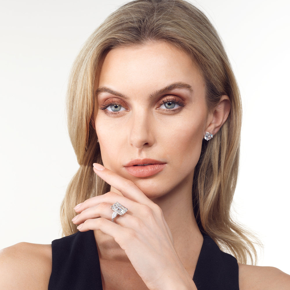 Model Wearing The Dalí Ring view