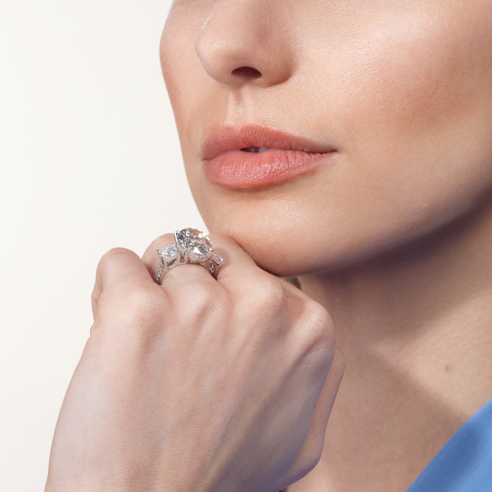 Model Wearing The Giotto Ring view
