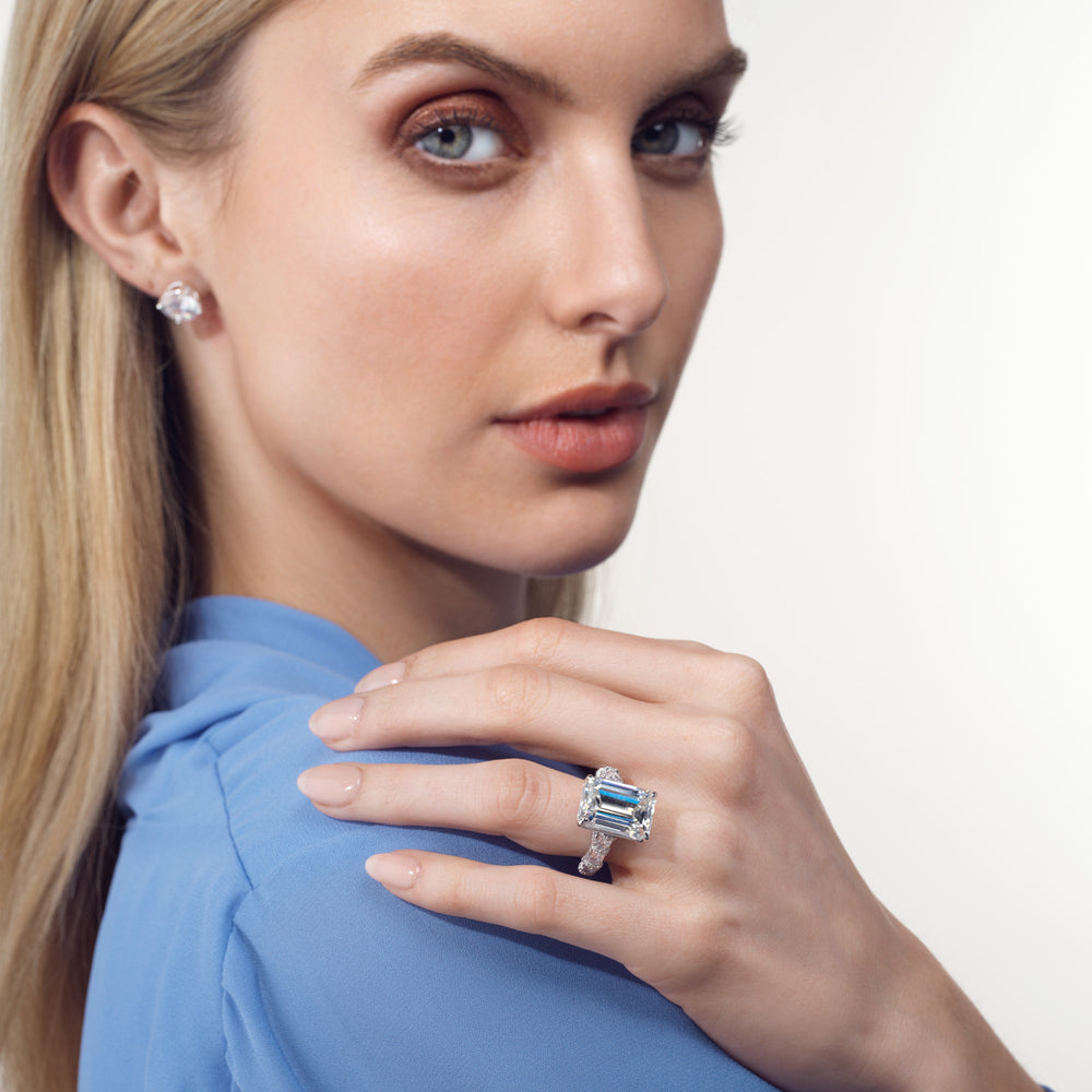 Model Wearing The Magritte Ring view