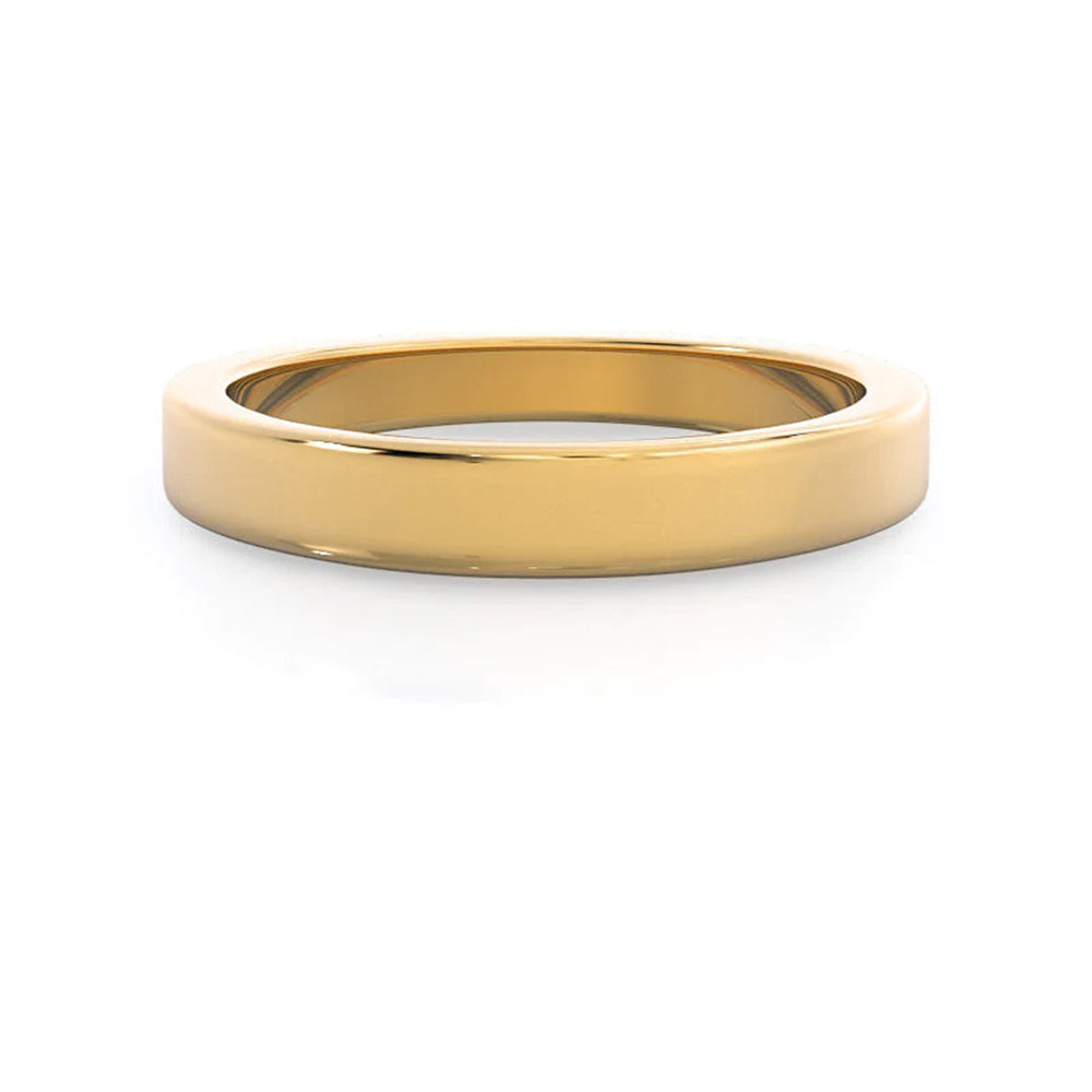 Weaved Cathedral Solitaire Wedding Band with 18KT Yellow Gold Cut Diamond in 14KT Yellow Gold view 1
